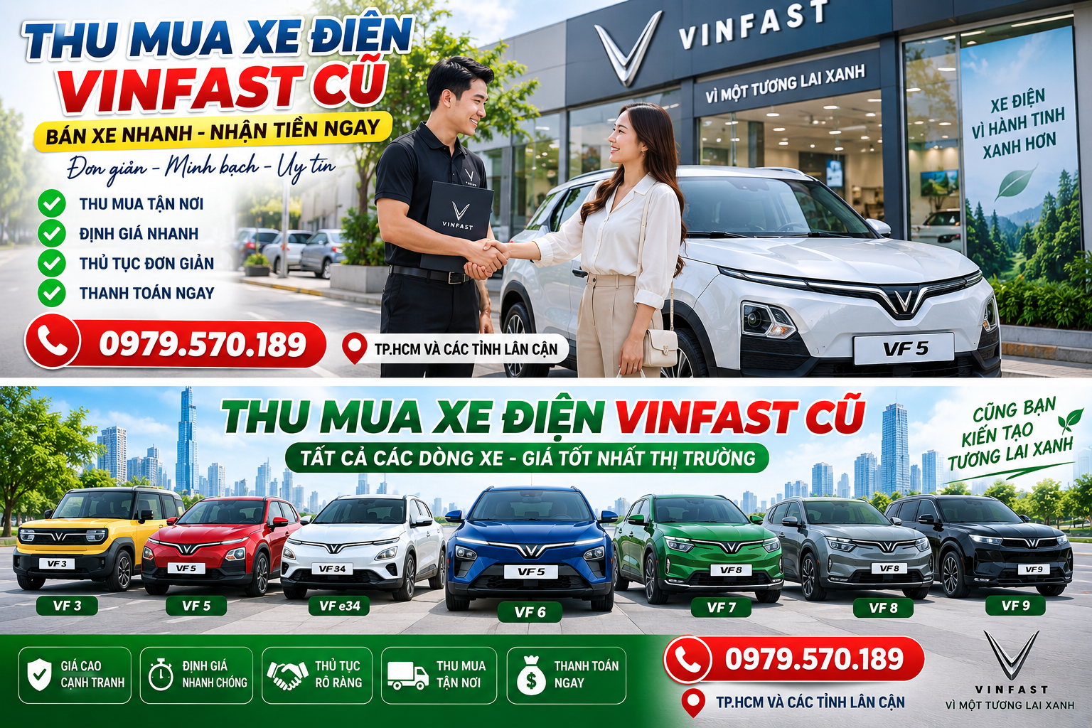 THU MUA XE ĐIỆN VINFAST CŨ