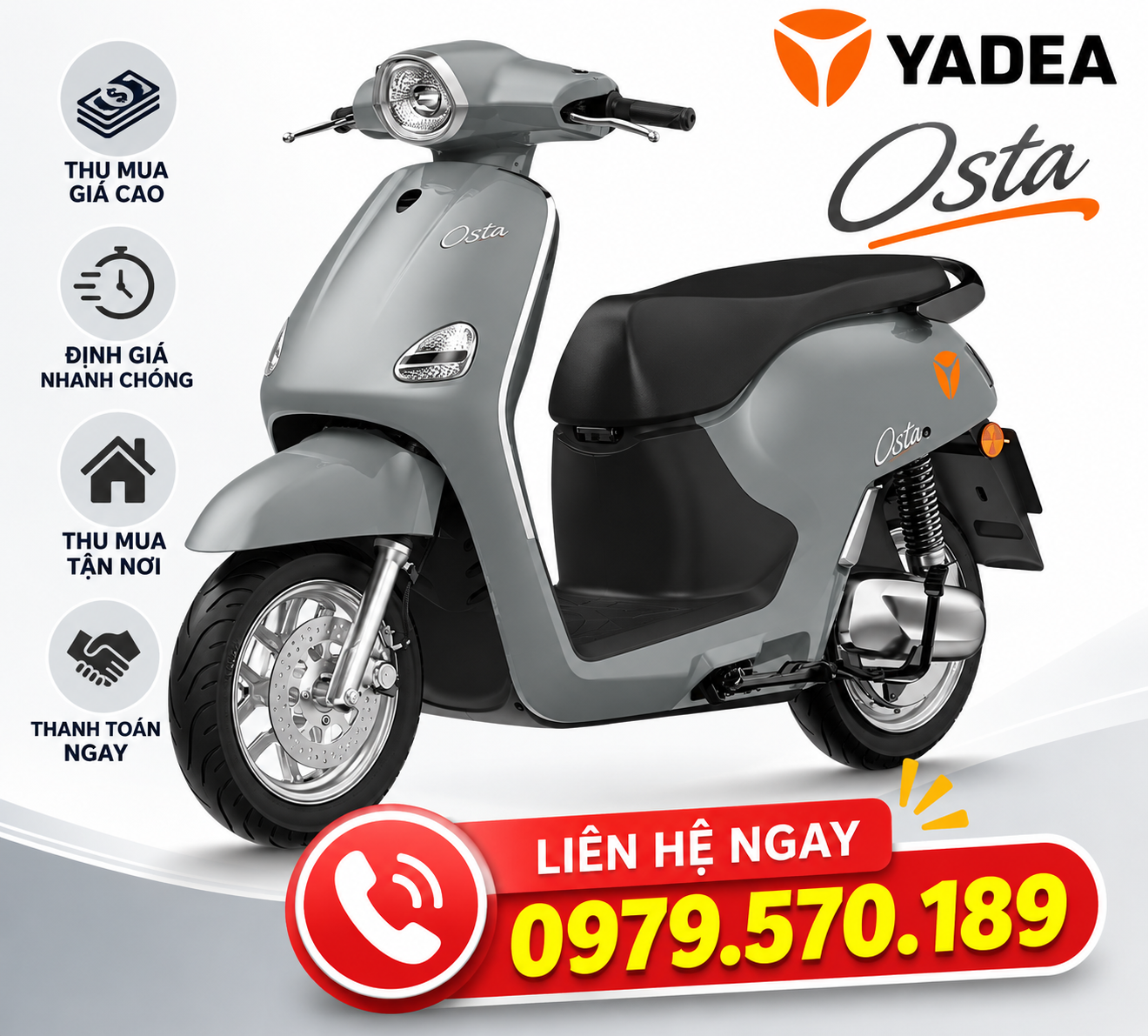 THU MUA XE ĐIỆN YADEA OSTA